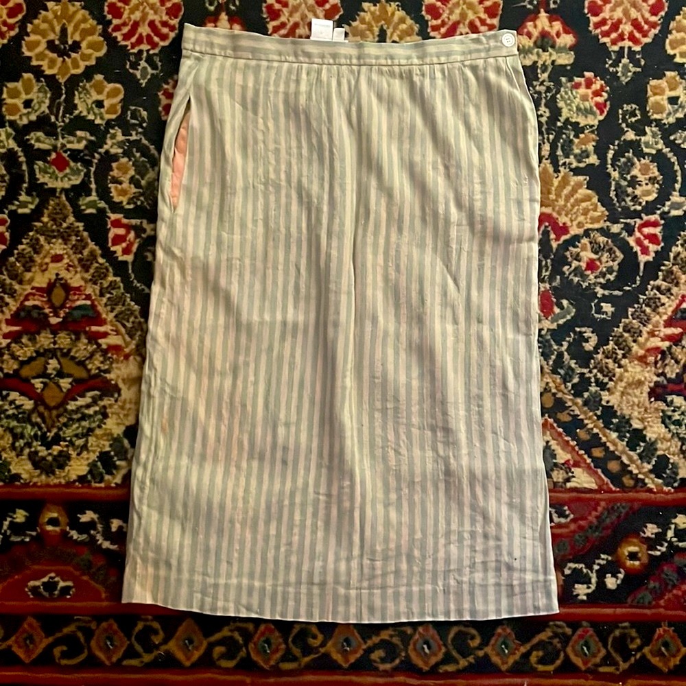 Vintage Brownstone Studio silk skirt